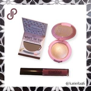 Misc Bundle Lip Gloss, Eyeshadow & Highlighter